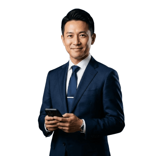 Profesional menggunakan aplikasi TradingPRO